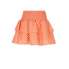 NoNo Nika AOP smocked skirt Orange Coral
