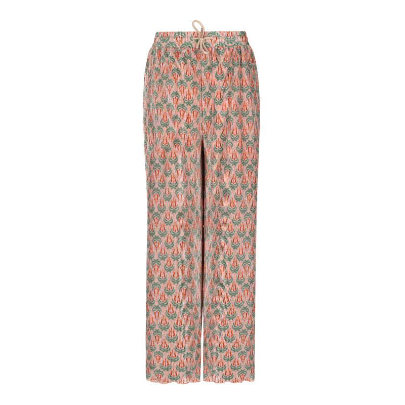 NoNo Sun Plissee Palmtree Palazzo Sage Green