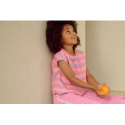 NoNo Tammy AOP A-line Blouse Camelia Pink