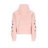 NoNo Kumy Hooded Sweater with Heart embro Pale Blush Pink