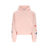 NoNo Kumy Hooded Sweater with Heart embro Pale Blush Pink