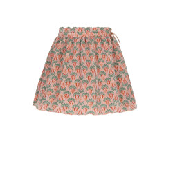 NoNo Norah Printed Plisse Skirt Sage Green