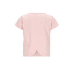 NoNo Kase Tshirt S/SL with icecream print Pale Blush Pink