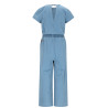 NoNo Syd Light Weight denim Jumpsuit Dream Blue