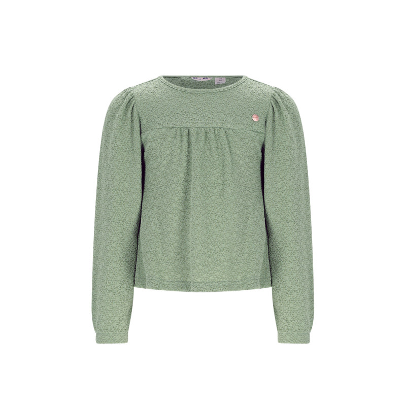 NoNo Kirzy A-line Jersey Top L/SL Sage Green