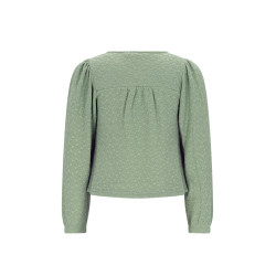 NoNo Kirzy A-line Jersey Top L/SL Sage Green