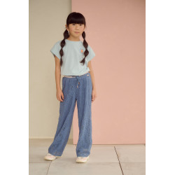 NoNo Kate Tshirt S/SL with big back print Dream Blue