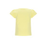 NoNo Kiss CIAO T-shirt with capsleeve Light Lemon