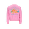 NoNo Konono Sweater with Oranged print at back Camelia Pink