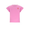 NoNo Kate Tshirt S/SL with big back print Camelia Pink