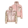 NoNo Doris Reversible Teddy Jacket Pale Blush Pink