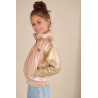 NoNo Doris Reversible Teddy Jacket Pale Blush Pink