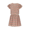 NoNo Miron Plisse Dress with balloonsleeve Sage Green
