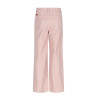 NoNo Siam foilcoated Stretch Twill Straight Leg Pants Pale Blush Pink