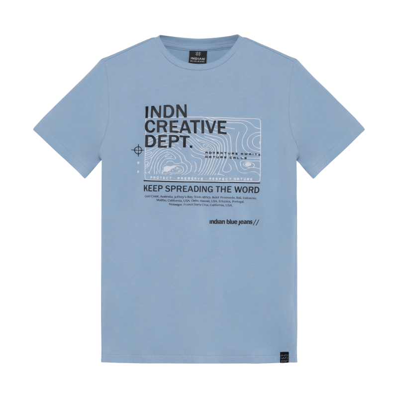 Indian Blue Jeans T-Shirt Creative Blue
