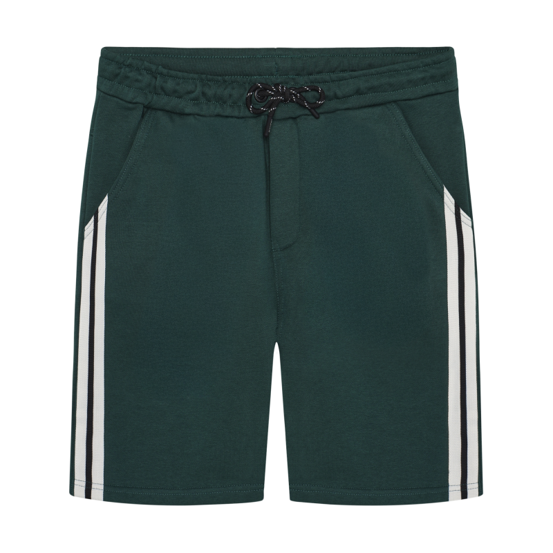 Indian Blue Jeans Loose Fit Jog Short Tape Green