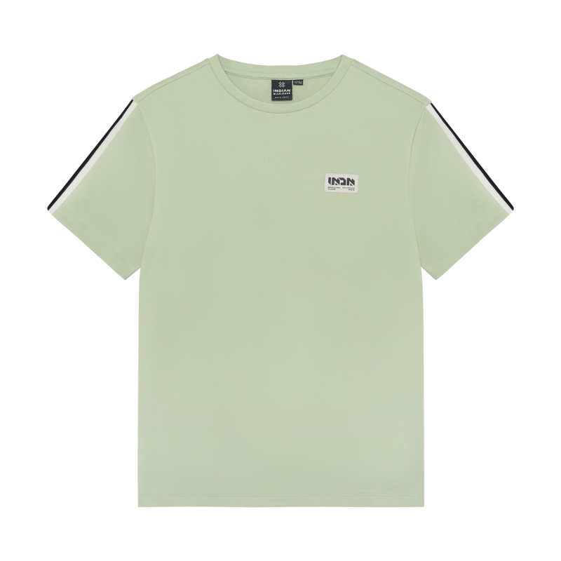 Indian Blue Jeans Loose Fit T-Shirt Tape Green