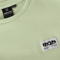 Indian Blue Jeans Loose Fit T-Shirt Tape Green