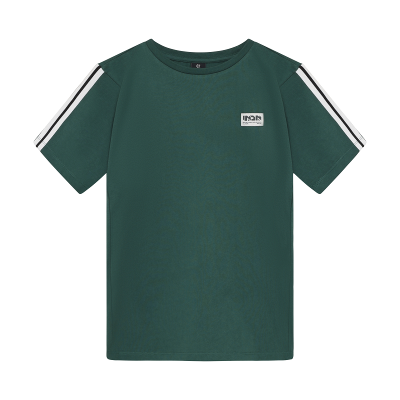 Indian Blue Jeans Loose Fit T-Shirt Tape Green