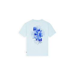Ballin Junior Lost in Coral T-shirt Lt Blue