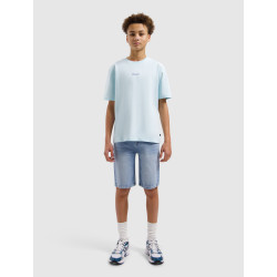 Ballin Junior Lost in Coral T-shirt Lt Blue