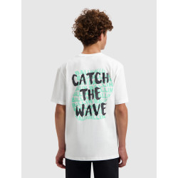Ballin Junior Catch The Wave T-shirt White