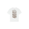Ballin Junior Stacked Logo Pencil Sketch T-shirt White