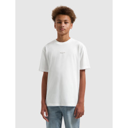 Ballin Junior Stacked Logo Pencil Sketch T-shirt White
