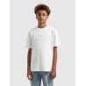 Ballin Junior Stacked Logo Pencil Sketch T-shirt White