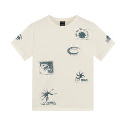 Indian Blue Jeans T-Shirt AOP White