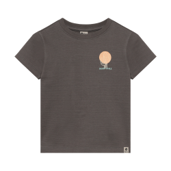 Daily Seven T-shirt Structure Print Thunderstorm