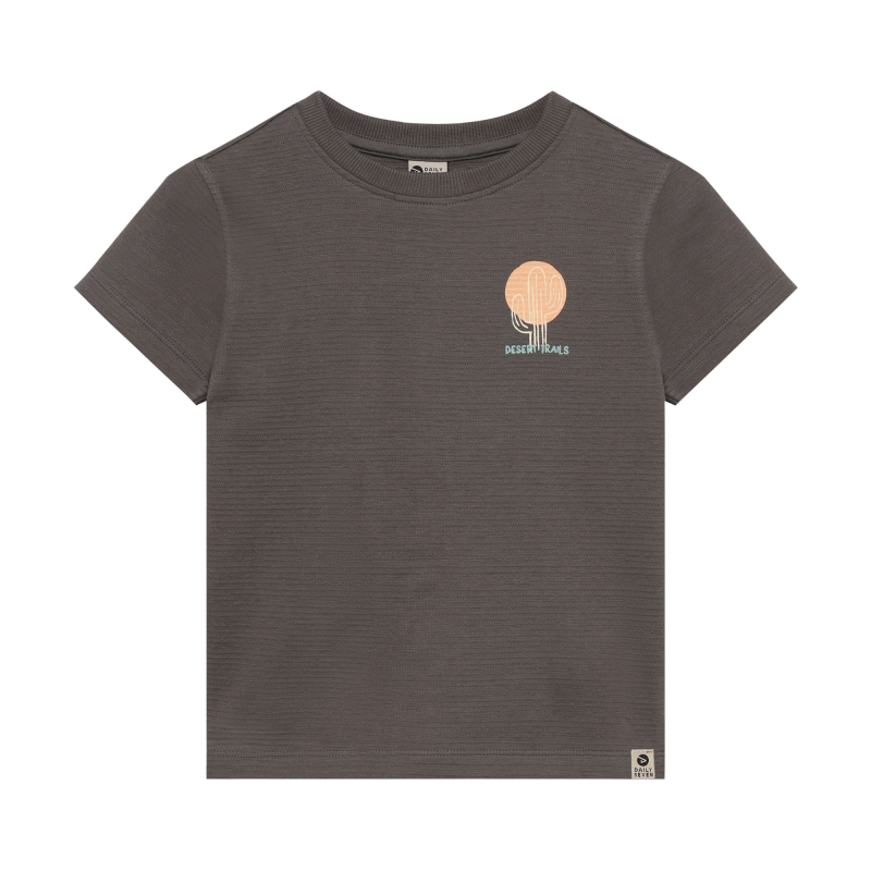 Daily Seven T-shirt Structure Print Thunderstorm