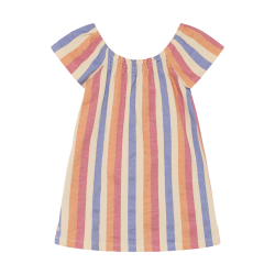 Daily Seven Dress Striped  Heather Rose
