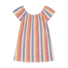 Daily Seven Dress Striped  Heather Rose
