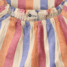 Daily Seven Dress Striped  Heather Rose