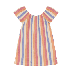 Daily Seven Dress Striped  Heather Rose