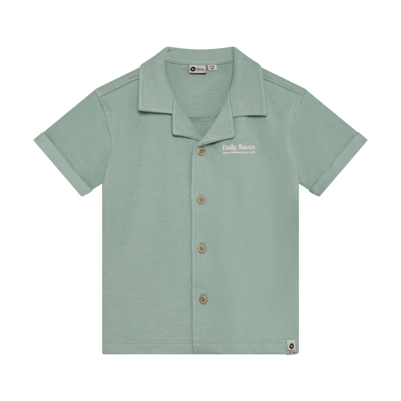Daily Seven T-shirt Fancy Polo  Green Milieu