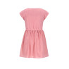 Like Flo Maika Flo girls glitter dress with knot and button closure at front Copper