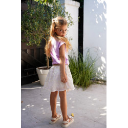 Like Flo Semmie Flo girls fancy embroidery skirt Kit
