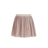 Like Flo Sil Flo girls plissé skirt with lining Soft gold