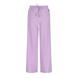 Like Flo Fenna Flo girls satin plissé pants Lilac