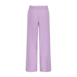 Like Flo Fenna Flo girls satin plissé pants Lilac