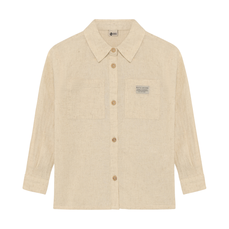 Daily Seven Shirt Longsleeve Linen Sandshell