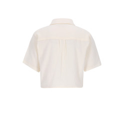 Like Flo Cecile Flo girls knotted oversized blouse Off white