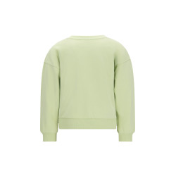 Like Flo Donnie Flo girls oversized sweater Pistache