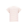 Like Flo Emma Flo girls ruffle sleeve end Gold stripe