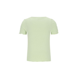 Like Flo Elise Flo girls rib ss shirt Pistache