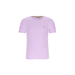 Like Flo Elise Flo girls rib ss shirt Lilac