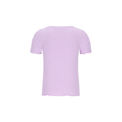 Like Flo Elise Flo girls rib ss shirt Lilac