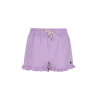 Like Flo Fiona Flo girls chambrey short with ruffle hem Lilac